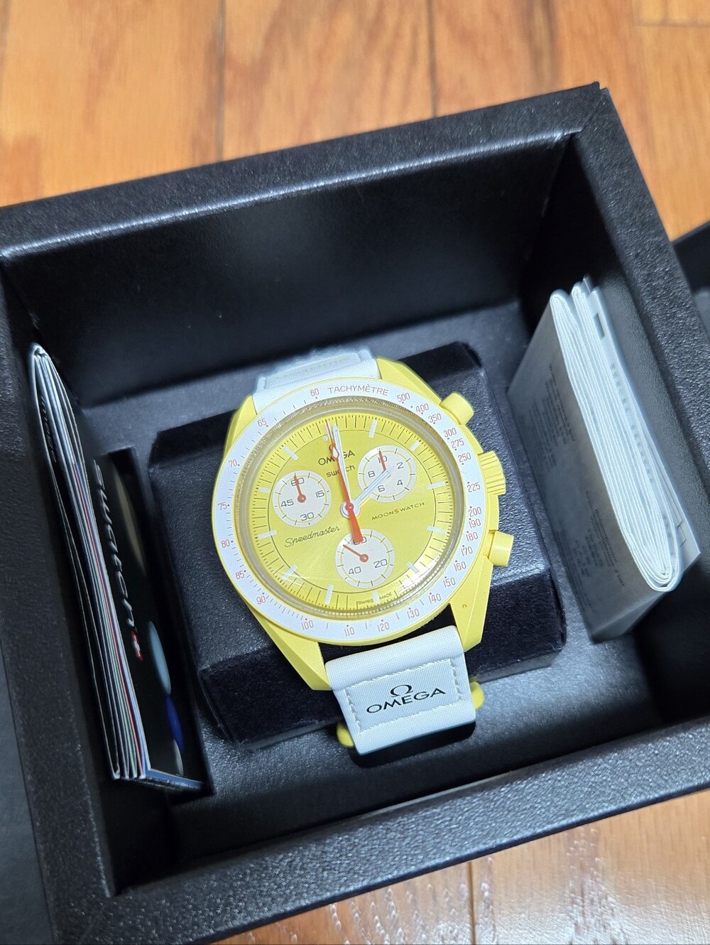 Omega x Swatch Bioceramic Moonswatch Mission to the Sun